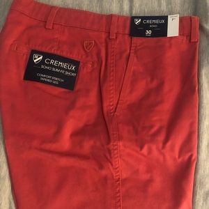 Mens Cremeux Dress Shorts size 30, NWT